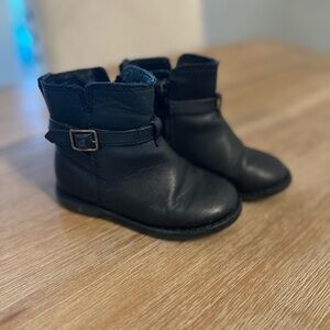 Baby Gap black boots baby girl boots size 7